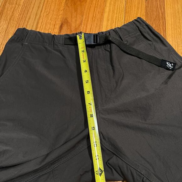 Gramicci Nylon Utility Short Olive Komatsu Japanese Fabric Collab XS Gorpcore - Picture 4 of 10